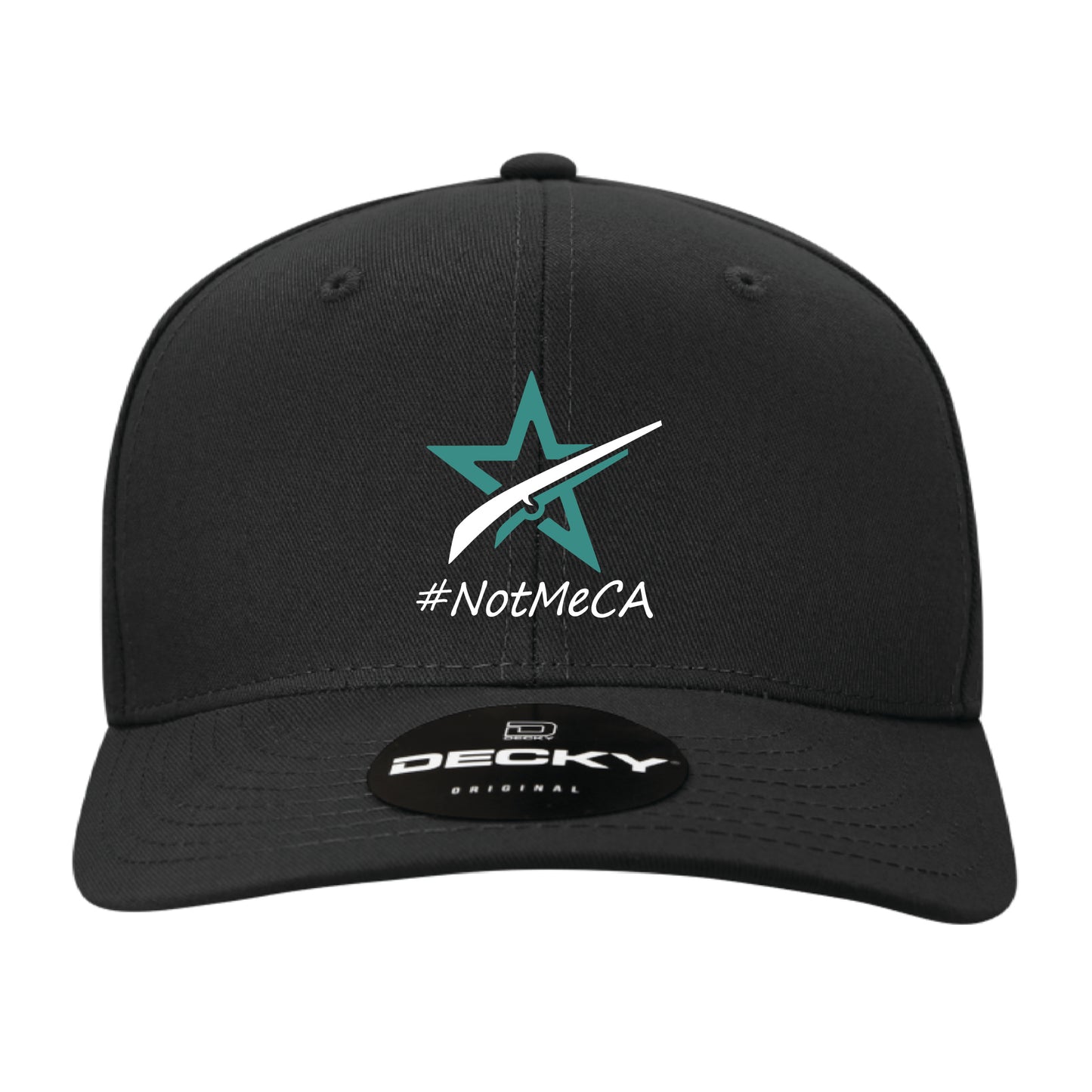 NotMeCA - 6 Panel Hat - Black