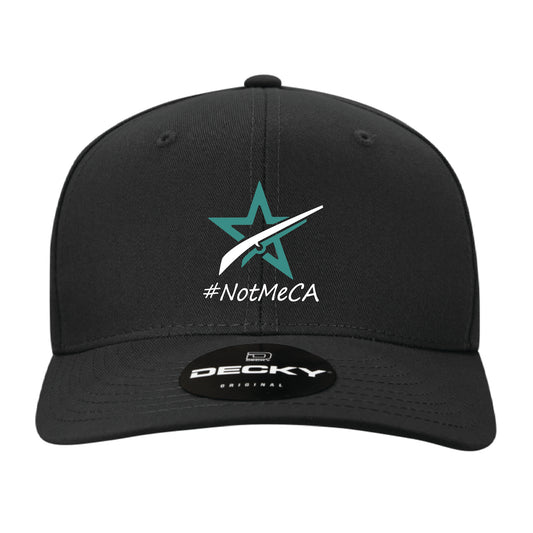 NotMeCA - 6 Panel Hat - Black