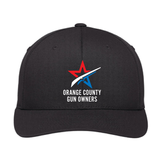 OCGO Logo Black Flexfit Hat